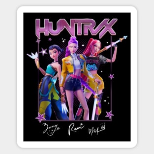 Kpop Demon Hunters Shirt, Huntrix Girl T-Shirt, Kpop idol group M8349 Sticker